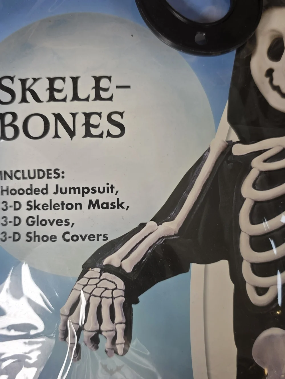 Spirit Skele-Bones Toddler Skeleton Costume - Black & White - Picture 2 of 11